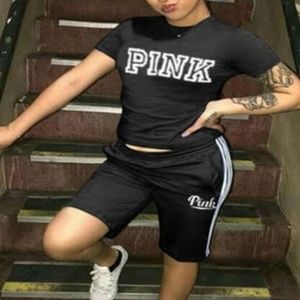PINK set Shorts/Top
